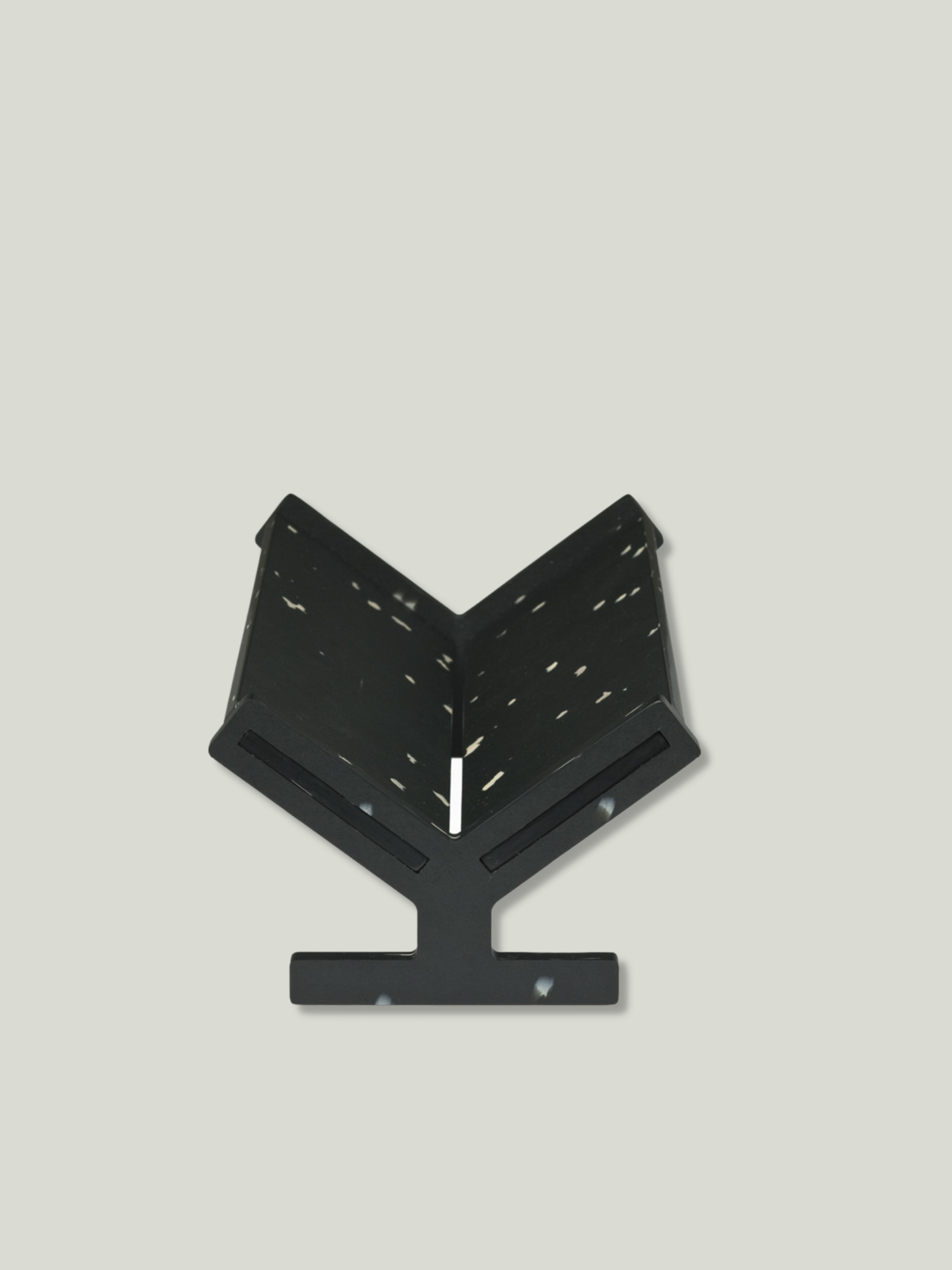 Set da scrivania di design in plastica riciclata Regenesi